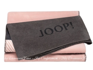 Хлопковый плед JOOP! Wohndecke Modern Violett